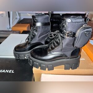 Prada Combat boots